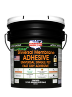 SUPERMAX Universal Membrane adhesive bucket, 3.5 gallon, front label
