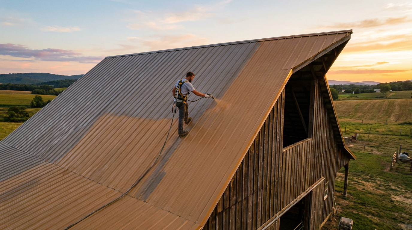 SUPERMAX Elastomeric Roof Coating