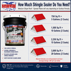 SHINGLE SEALER™ 7 Year Clear Sealer