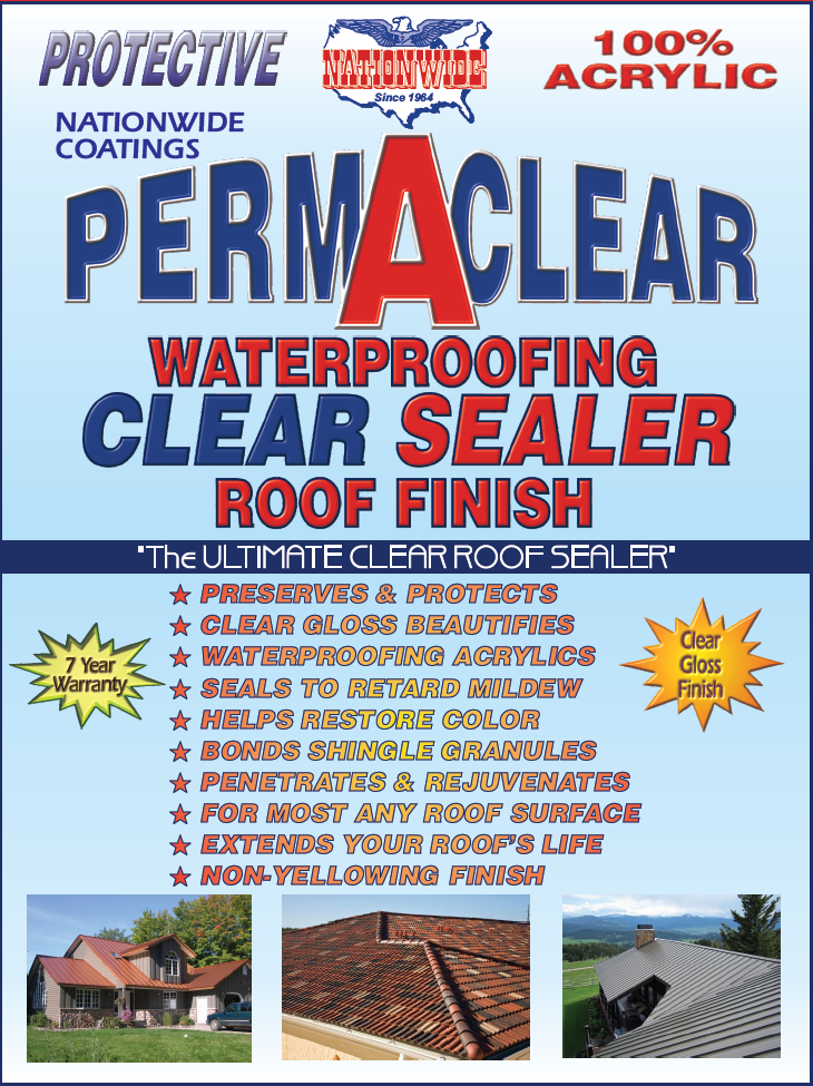 PERMACLEAR™ Clear Roof Sealant