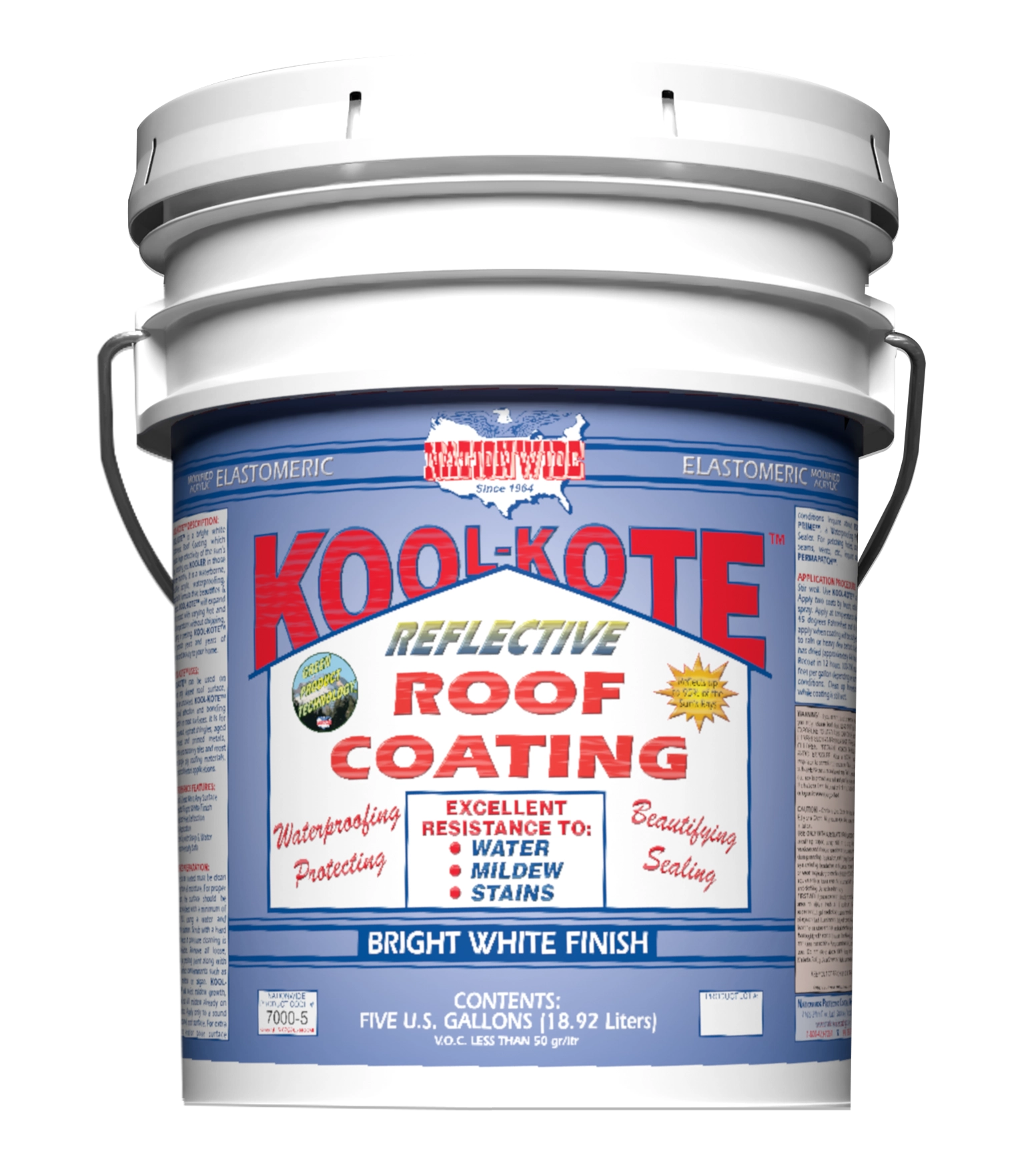 KOOL-KOTE™ Bright White Roof Coating
