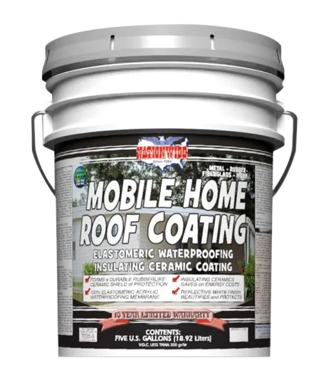 MOBILE HOME ROOF COATING™ Elastomeric Ceramic Roof Coating