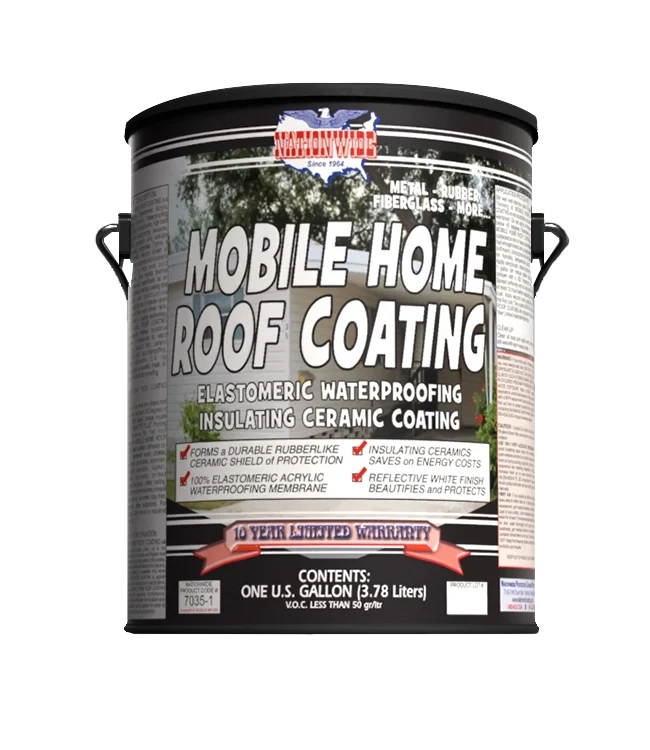 MOBILE HOME ROOF COATING™ Elastomeric Ceramic Roof Coating
