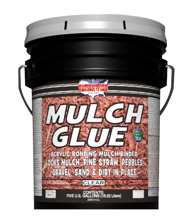Mulch Glue Clear Sealer