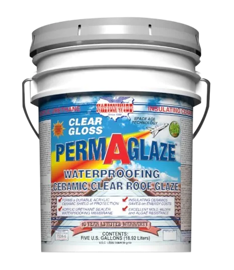 PERMAGLAZE™ Tile Roof Clear Glaze & Sealer