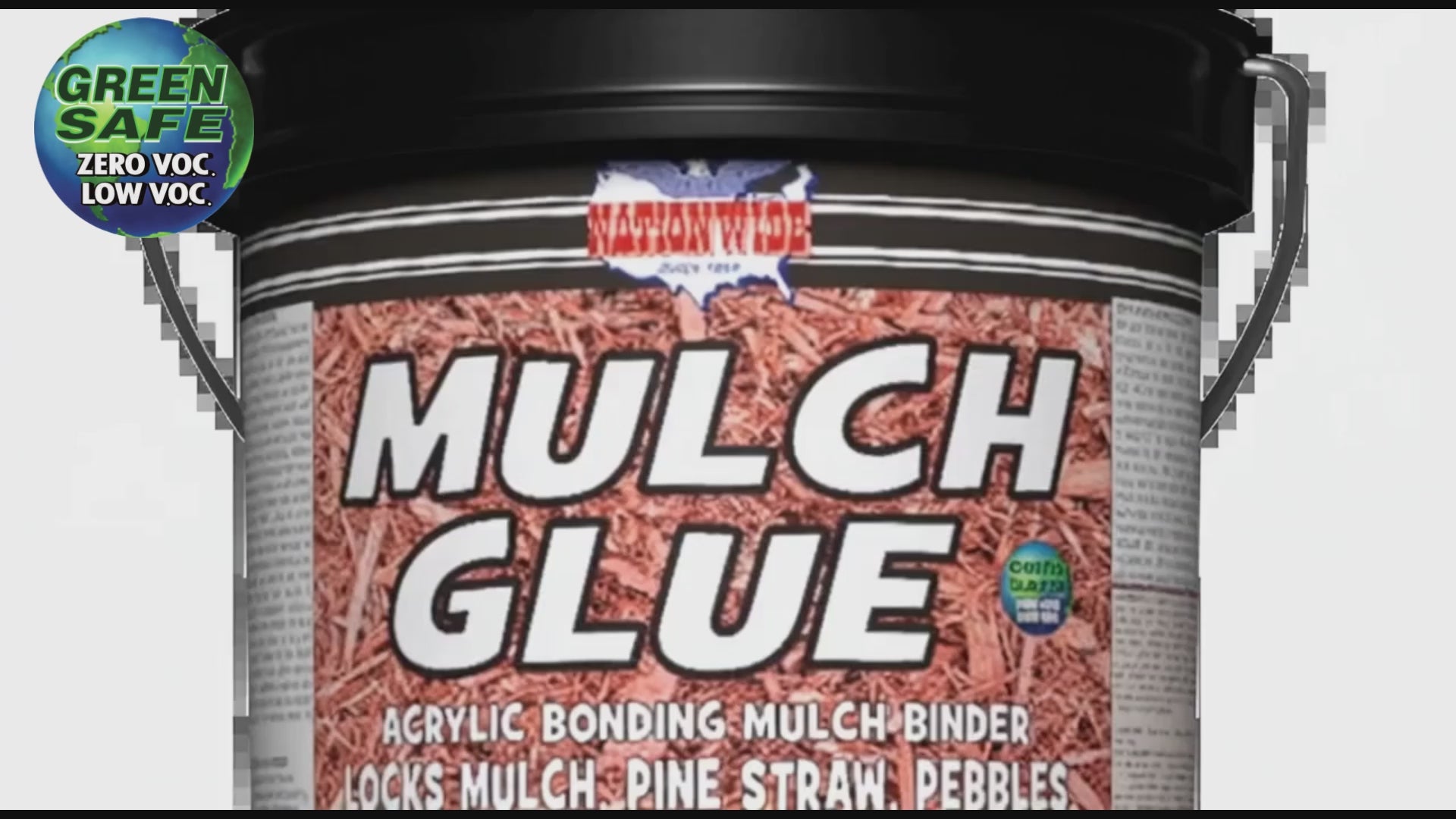 Mulch Glue Clear Sealer