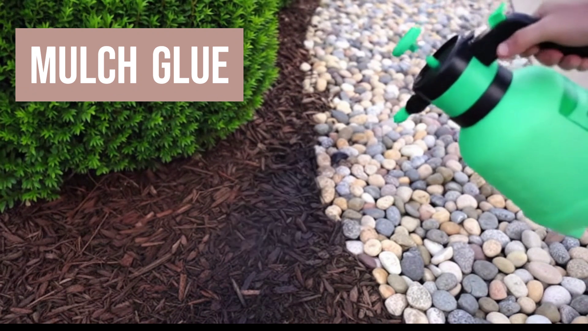 Mulch Glue Clear Sealer
