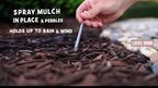 Mulch Glue Clear Sealer