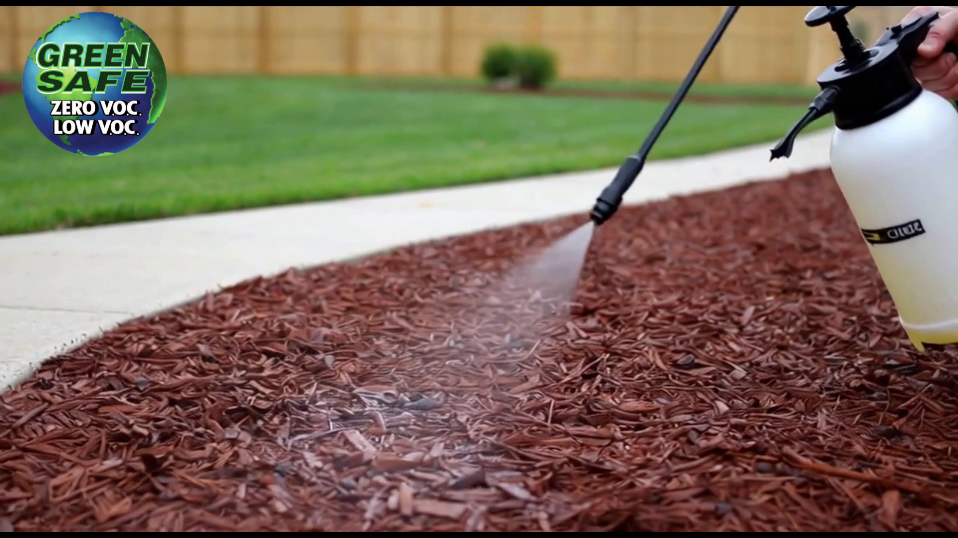 Mulch Glue Clear Sealer